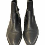 Topshop  Size 9.5 Black Soft Leather Blogger Fave Studded Ankle Bootie Photo 3