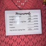 Athleta  Pink Organic Cotton Crochet Knit Hooded Pullover Sweater Lightweight M Photo 4