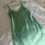 Forever 21 Seafoam Satin Dress Photo 1