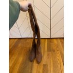 Seychelles  Women’s 7 Faux Suede Brown Knee High Heeled Boots Boho Western Photo 9