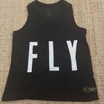 Nike Black Dri Fit Fly "Don't Just Be a Lady Be a Legend" Tank Top Medium Photo 0