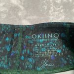 Okiino Surf Leggings Medium Fish Scale Mermaid Yoga Activewear Beach Surfing Blue Photo 13