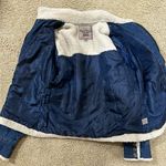 Steve & Barry's Blue Denim/Jean Jacket w/ Sherpa Collar Photo 3