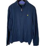 Masters Collection Golf 1/4 zip pullover navy men's size XL Photo 0
