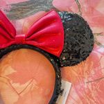 Disney minnie mouse  land sequin mickey bow ears headband Photo 2