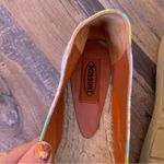 Missoni New  Espadrille Flats Womens 38 / 7.5 Summer Canvas Purple Yellow Shoes Photo 5