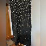 Ibiza Silk Beaded Midi Dress Black Size L Photo 1