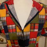 Handmade Vintage  Patchwork Print Multicolor Maxi Dress.      2217 Photo 7