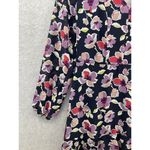 Maurice's  Women's Dress Floral A Line Trumpet Long Sleeve Size Small V Neck Photo 14