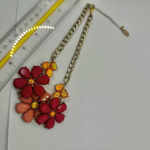 Jules b pink flower statement necklace Pink Photo 6