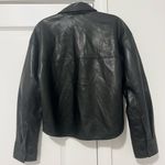 Babaton Aritzia Pelli Hip Shirt Faux Leather Jacket Photo 6