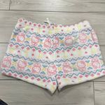 Sanrio NWOT  Hello Kitty spring Easter themed fuzzy pajama shorts size large Photo 5