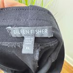 Eileen Fisher Eileen Fisher Black Knit Pull-On Elastic Waist Knee Length Black Skirt Size XL Photo 3