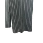 Stooshy Black White Pin Stripe Flare Career Dressy Size 7 Pants NWT Photo 3