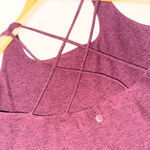 Calia by Carrie underwood activewear jumpsuit one piece plum maroon cross cross Red Photo 3