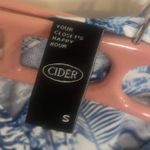 Blue Patterned Skirt Photo 2