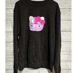 HELLO KITTY AND FRIENDS Sanrio TOKYO SPEED Pullover SWEATSHIRT Black XL Photo 0