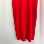 Bill Blass  elegant midi red dress size 6 Photo 6
