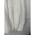 Lucky Brand  Bubble Poplin Maxi Skirt Women Medium White NEW Coquette Peasant Photo 12