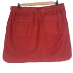 Athleta  Farallon Skirt Size L In Dried Cinnamon Red Stretch Sporty Athleisure‎ Photo 6