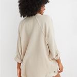 Aerie  Gauzy Coverup Pool to Party Summer Daydream Button Up Layering Photo 1