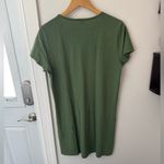 J.Crew •  • Women’s T-Shirt Dress Olive Medium Photo 2
