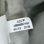 American Eagle  Women’s Army Green Moto Pants Low Rise Y2k Retro Grunge Biker 6 Photo 4