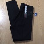 Ci Sono New Women’s Sculpting Lifting Ponte Pants Leggings Black Size Large Photo 7