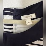 J.Crew  Silk Stripe Jules Dress Size 6 Photo 5