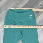 Gymshark Power Hold Leggings Teal Aqua Green XS Photo 7