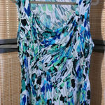 Kasper  Cowl Neck Sleeveless Blouse Photo 0