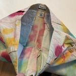 Columbia  Sportswear Size 8 Womens Tie Dye Tye Pants Slacks Straight Khaki Photo 4