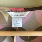 Dressbarn Midi Dress wrap Short‎ Sleeve Pink Size 4 Photo 2