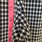 ZARA Gingham Ankle Workwear Pant Photo 5