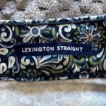 Charter Club  Navy Blue Floral Lexington Ankle Pants Size 8P EUC #4898 Photo 3