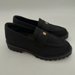 Vivaia Francesca Platform Chunky Heel Penny Minimalist Preppy Black Loafer 7 Photo 1