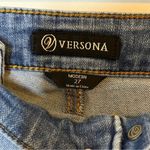 Versona  Women’s Cropped Modern Blue Jeans Size 27 Photo 2