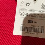 ZARA NWT LIMITLESS CONTOUR COLLECTION 02 BIKE SHORTS Red XS/S Photo 4