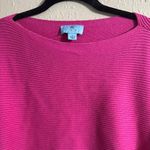 CeCe  Magenta Ribbed Batwing Sleeve Top Photo 1