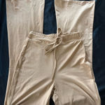 tan flare lounge pants Size XS Photo 0
