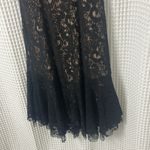 Moulinette Soeurs Anthropologie  Black Lace Midi Cami Cotrina Dress Size 0 NWT Photo 10