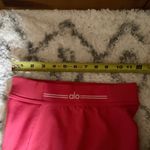Alo Yoga  Alosoft High-Waist 7/8 Relay Legging Candy Red/White S Photo 6