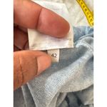 Stella McCartney Dress Tunic Italy Cashmere Size US 6/8 Blue Knit Graphic Sheer Photo 6