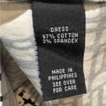 Byer California  black and white abstract print sheath dress size 3 Photo 5