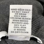 Magaschoni  Gray Long Sleeve Cowl Drape Neck Soft Sweater M Photo 3