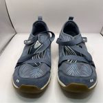 Ryka  Kailee Comfort Shoe Textile Blue Fern Design Size women’s 9m arch support Photo 1