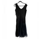 Moshita Couture Set :Sleeveless Dress and Jacket size S Black Photo 3