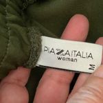 Piazza Italia Army Green Track Pants Size Medium Photo 2
