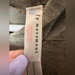 Free People Movement Army Green Hoodie Shirt Size M Photo 6