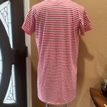 Everlane  red striped short sleeve t-shirt dress Photo 4